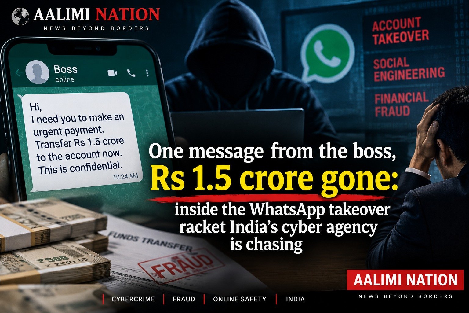 WhatsApp Account Takeover Scam in India: How One Message Can Cost Crores
