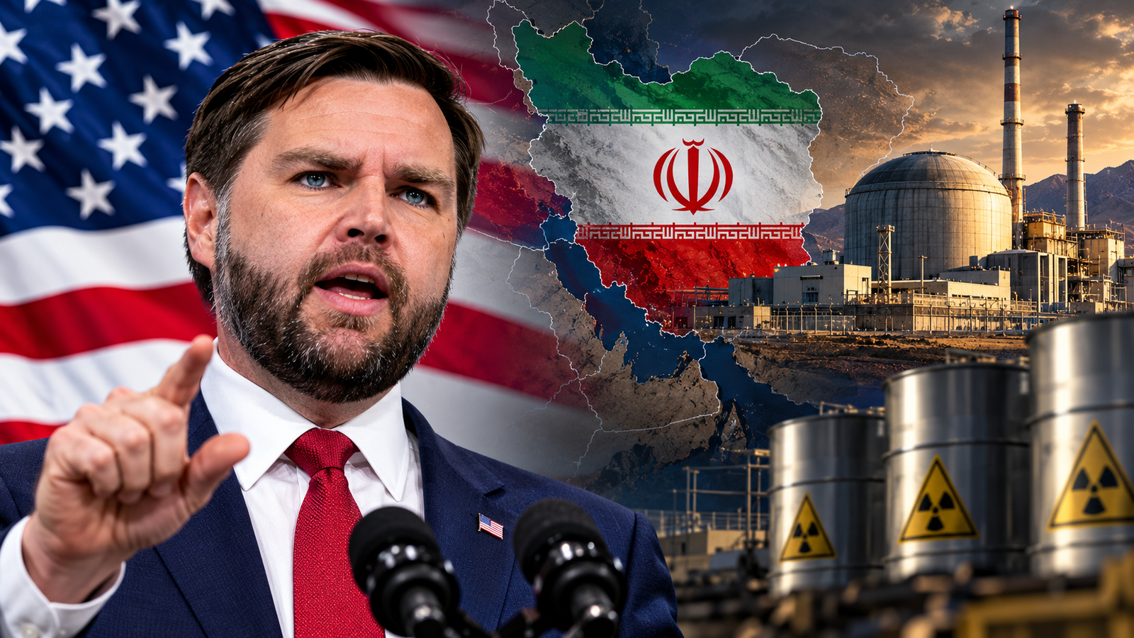 US Vice President Says Iran Must Significantly Reduce Uranium Enrichment Capacity to End War