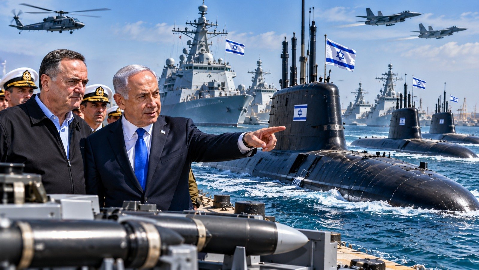 Netanyahu Plans New Submarines and Warships to Strengthen Israel’s Navy